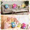 3 Pcs Easter Eggs Pillow Soft Plush Easter Eggs Shaped Pillow with PP Cotton Filling